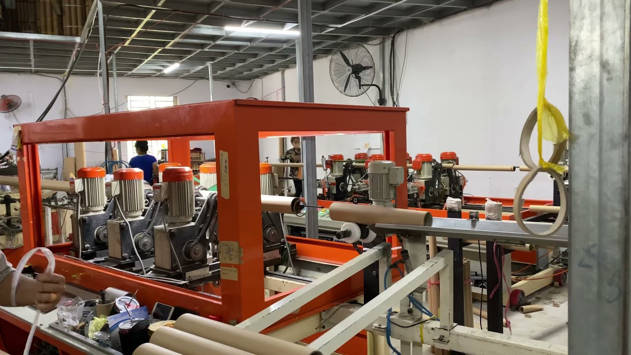 Quy trình sản xuất ống giấy công nghiệp tại Công ty Anh Trang Quy trình sản xuất ống giấy công nghiệp tại Công ty Anh Trang